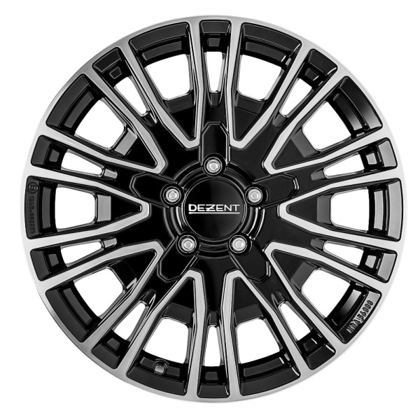 16'' Dezent KE dark (Black Polished) Alloy Wheels