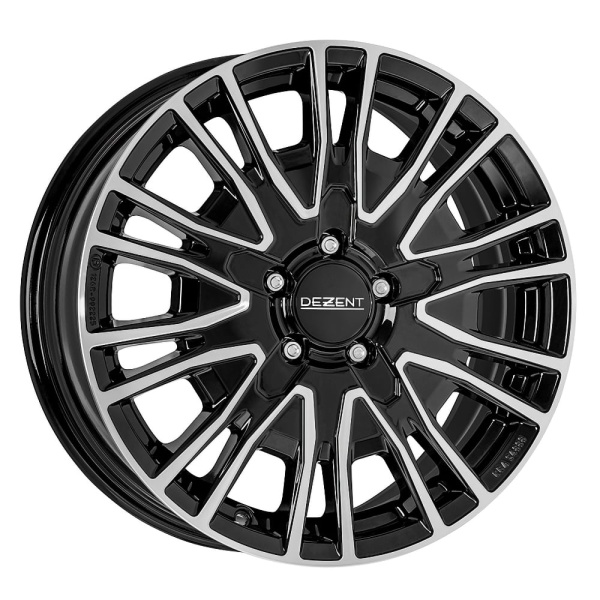 16'' Dezent KE dark (Black Polished) Alloy Wheels