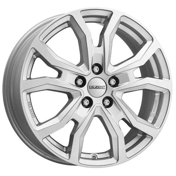 16'' Dezent TV Silver Alloy Wheels