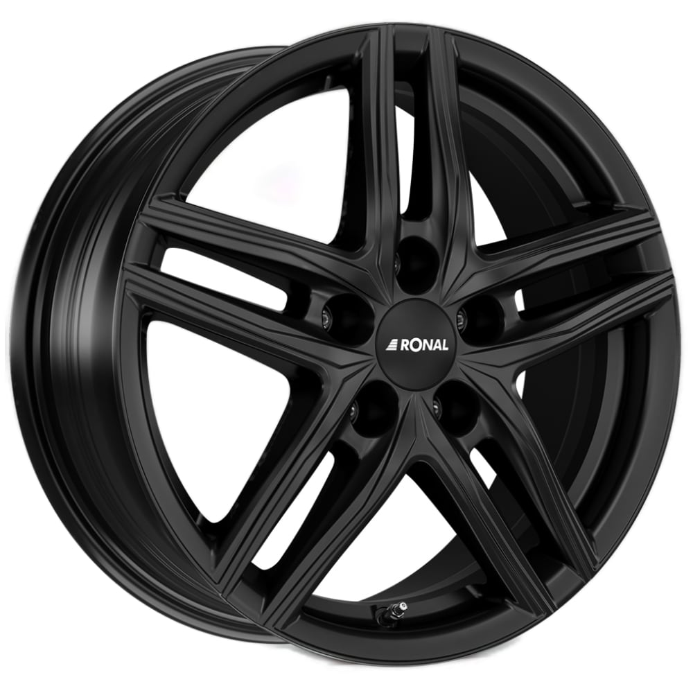 16'' Ronal R65 Matt Jetblack Alloy Wheels