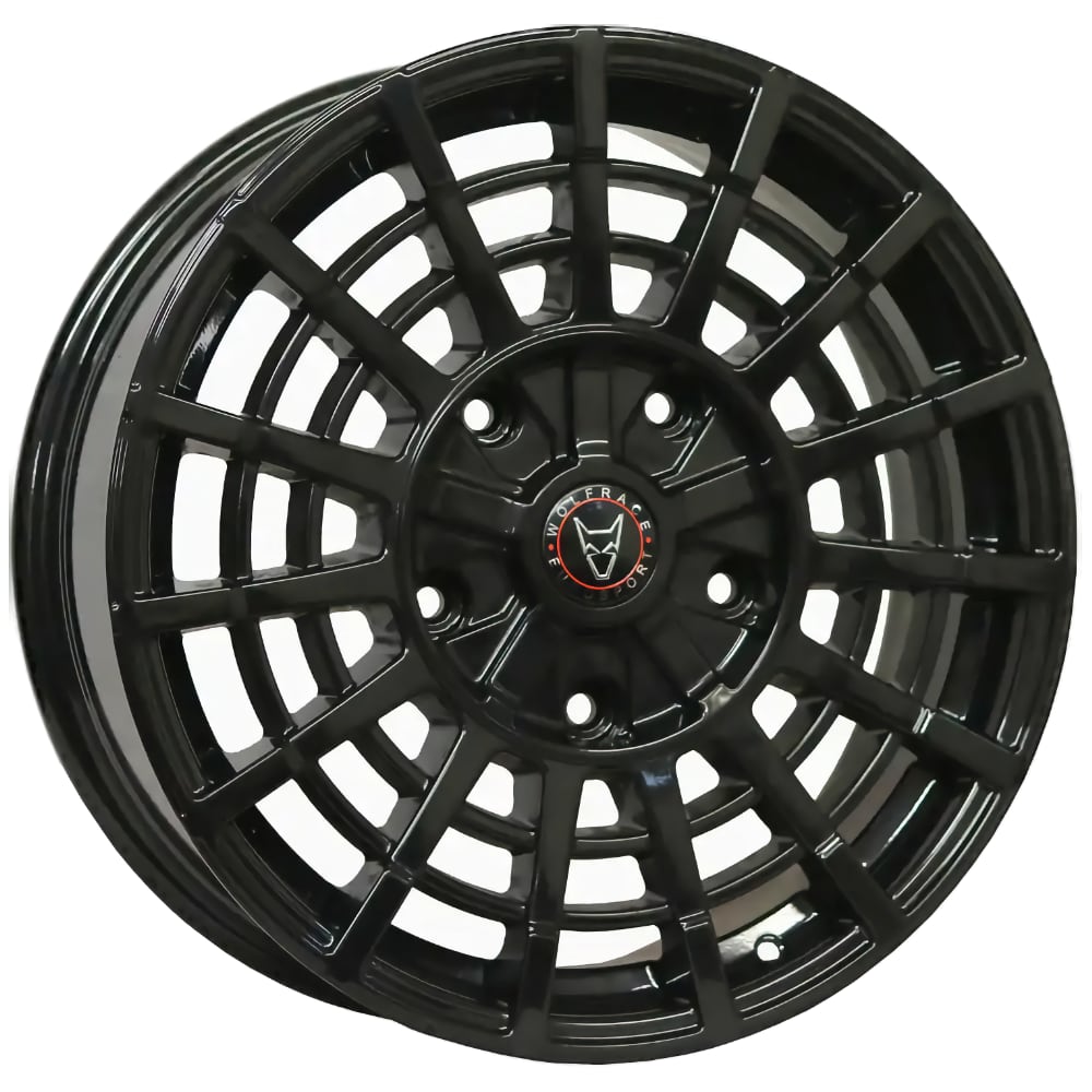 18'' Wolfrace Eurosport Turismo Super T Gloss Black Alloy Wheels