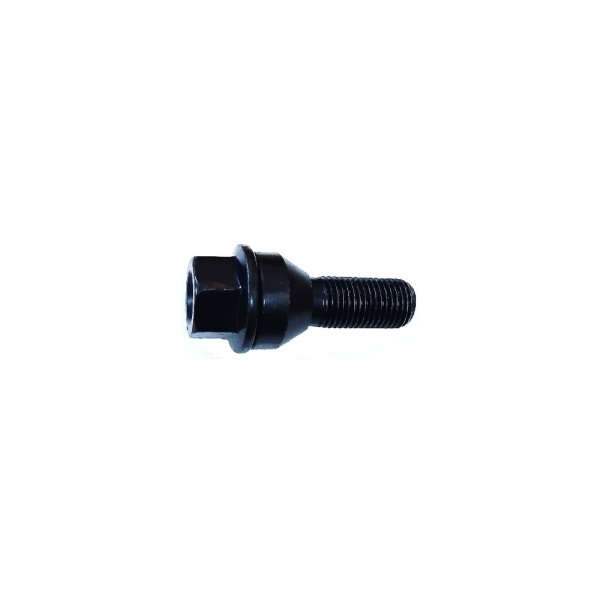 Bimecc Wheel Bolt 60 Degree Tapered Seat - Black